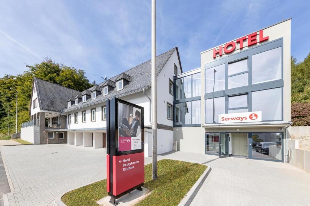 Serways Hotel Reinhardshain Nord Grünberg Esterno foto